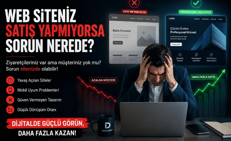 Web Siteniz Satış Yapmıyorsa Sorun Nerede?