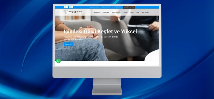 Psikolog & Danışmanlık Web Sitesi Scripti